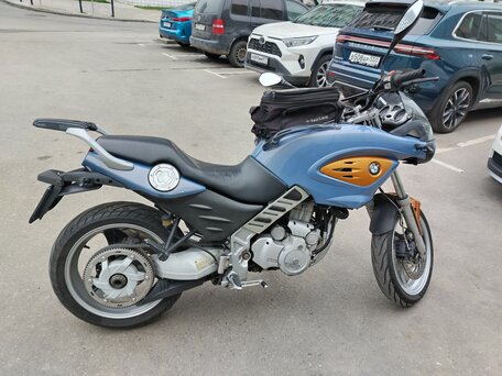 2003 BMW F 650 CS, синий, 190000 рублей, вид 4