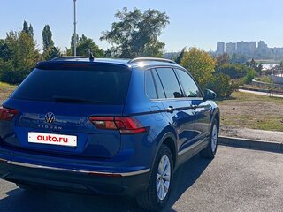 2021 Volkswagen Tiguan II Рестайлинг, синий, 2690000 рублей, вид 5