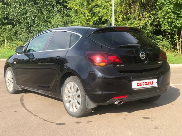 2010 Opel Astra J, чёрный, 675000 рублей - вид 8