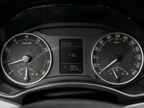2012 Skoda Octavia II (A5) Рестайлинг, серый - вид 13