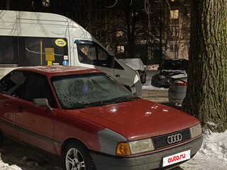 1988 Audi 80 IV (B3), красный, 160000 рублей, вид 3