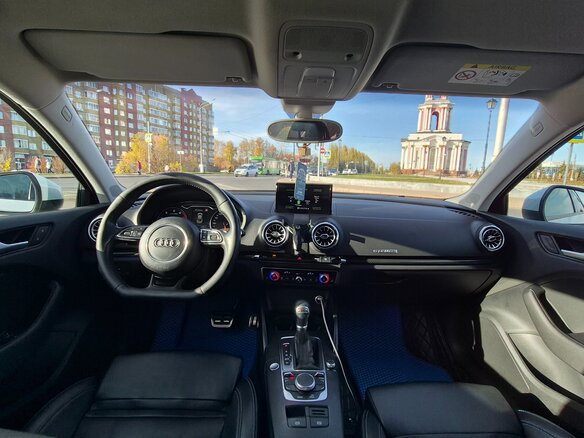 2014 Audi A3 III (8V), белый, 1650000 рублей - вид 7