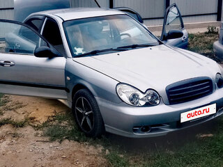2007 Hyundai Sonata ТагАЗ IV (EF) Рестайлинг, серебристый, 500000 рублей, вид 2