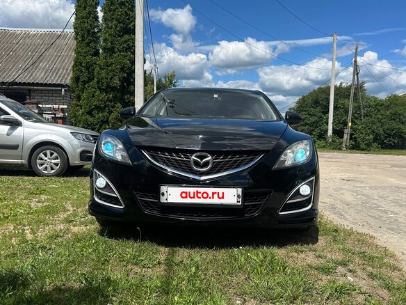 2011 Mazda 6 II (GH) Рестайлинг, чёрный, 800000 рублей - вид 2