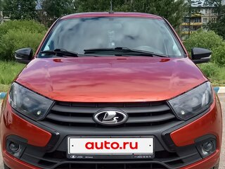 2022 Lada (ВАЗ) Granta Euro-2 I Рестайлинг, красный, 790000 рублей, вид 1
