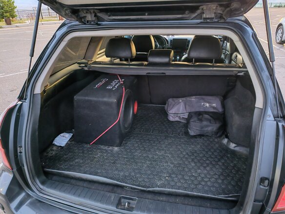 2008 Subaru Outback III Рестайлинг, серый, 1100000 рублей - вид 9