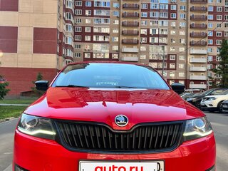 2018 Skoda Rapid I Рестайлинг, красный, 1380000 рублей, вид 3