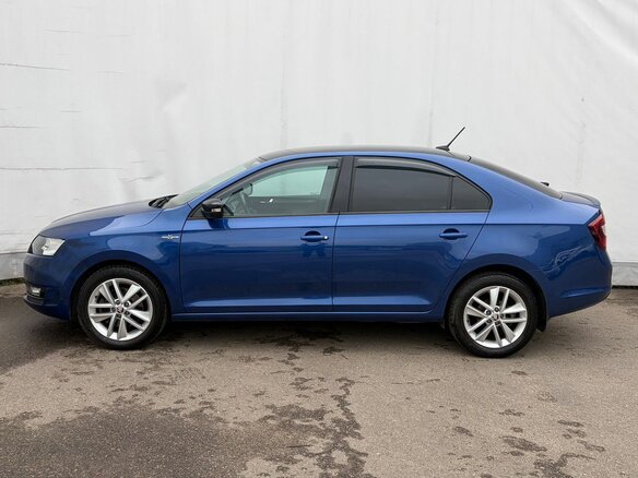 2018 Skoda Rapid I Рестайлинг, синий, 1199000 рублей - вид 7