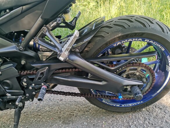 2016 Yamaha MT-09 (FZ-09), серый, 710000 рублей - вид 19