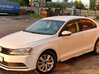 2015 Volkswagen Jetta VI Рестайлинг, белый, 530000 рублей, вид 1