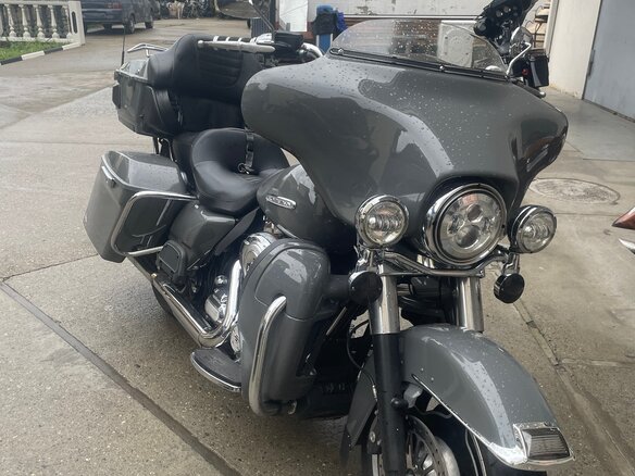 2010 Harley-Davidson Electra Glide, серый, 1100000 рублей - вид 7