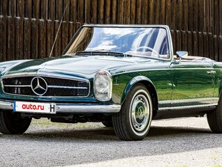 1967 Mercedes-Benz SL-Класс 250 II (W113), зелёный, 11850000 рублей, вид 1