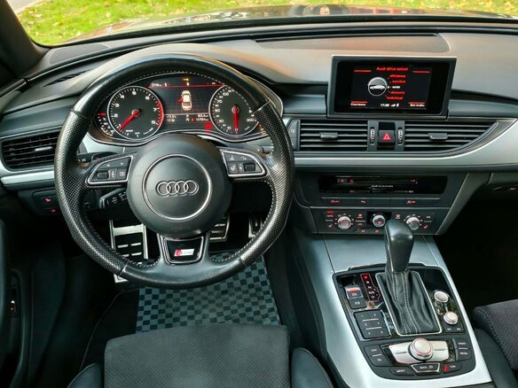 2015 Audi A6 IV (C7) Рестайлинг, серый - вид 21