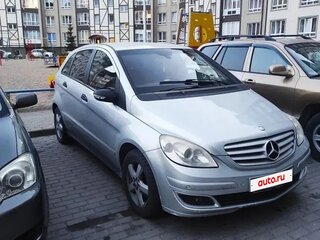 2007 Mercedes-Benz B-Класс 150 I (W245), серебристый, 650000 рублей, вид 1