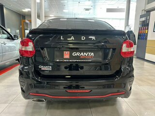 2024 Lada (ВАЗ) Granta Sportline I Рестайлинг, чёрный, 1380000 рублей, вид 4