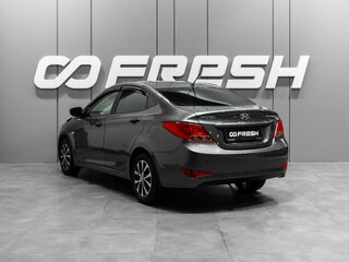 2014 Hyundai Solaris I Рестайлинг, серый, 890000 рублей, вид 2