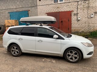 2008 Ford Focus II Рестайлинг, белый, 419000 рублей, вид 2
