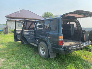 1997 Toyota Land Cruiser 80 Series Рестайлинг, зелёный, 1200000 рублей, вид 4
