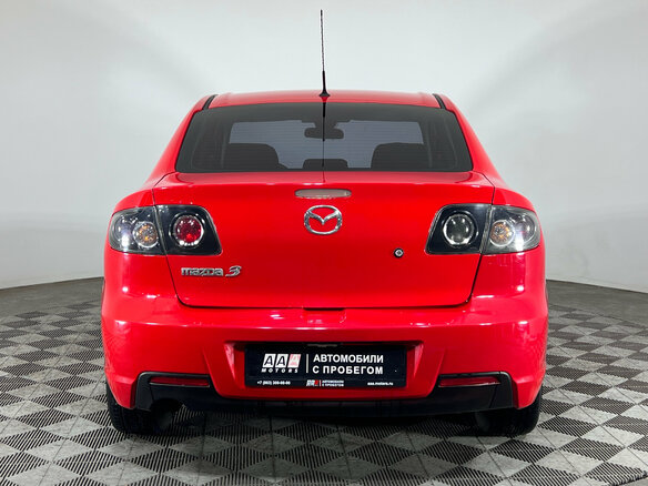 2007 Mazda 3 I (BK) Рестайлинг, красный, 597000 рублей - вид 4