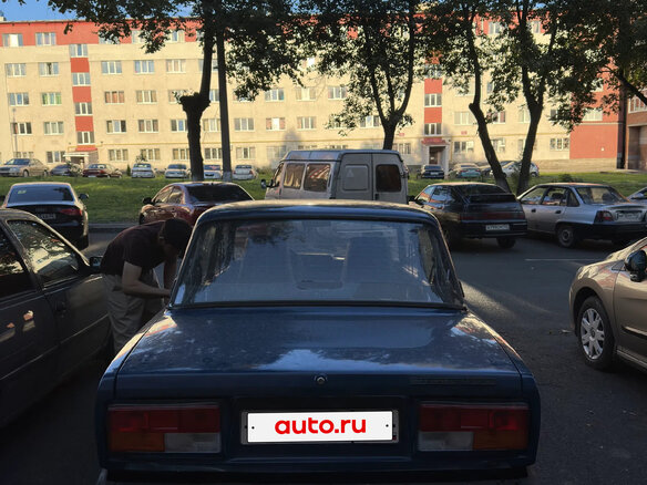 2004 Lada (ВАЗ) 2107, синий, 145000 рублей - вид 1