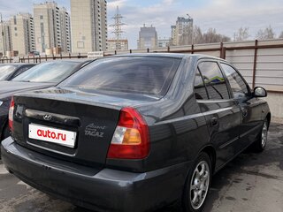 2009 Hyundai Accent ТагАЗ II, серый, 320000 рублей, вид 5