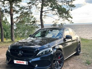 2015 Mercedes-Benz C-Класс AMG 450 AMG IV (W205), чёрный, 2850000 рублей, вид 1