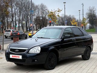 2009 Lada (ВАЗ) Priora I, чёрный, 275000 рублей, вид 1
