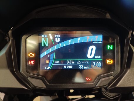 2024 Kawasaki Versys 650, зелёный, 998000 рублей, вид 5