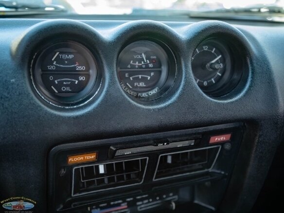 1977 Datsun 280Z 4-speed, голубой, 6300000 рублей - вид 33