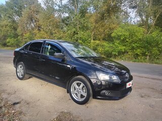 2014 Volkswagen Polo V, чёрный, 780000 рублей, вид 1