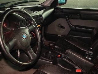 1990 BMW 5 серии 520i III (E34), красный, 400000 рублей, вид 3