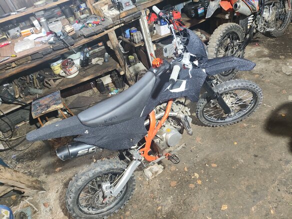 2023 Kayo Basic TT125, чёрный, 60000 рублей - вид 1