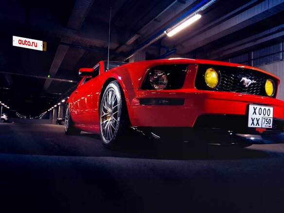 2005 Ford Mustang V, пурпурный, 3300000 рублей - вид 14