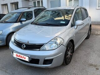 2011 Nissan Tiida I Рестайлинг, серебристый, 349000 рублей, вид 1