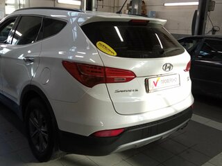 2014 Hyundai Santa Fe III, белый, 1815000 рублей, вид 4