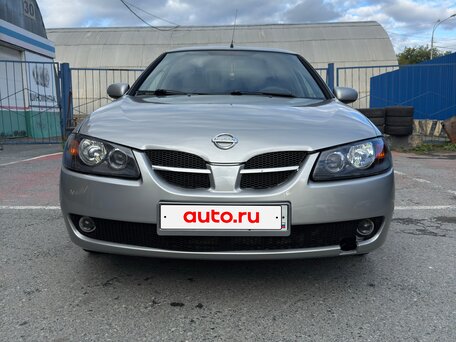 2005 Nissan Almera II (N16) Рестайлинг, серебристый, 345000 рублей, вид 2