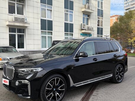2020 BMW X7 30d I (G07), чёрный, 8700000 рублей, вид 3