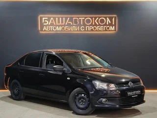 2013 Volkswagen Polo V, чёрный, 550000 рублей, вид 3