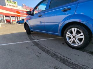 2010 Chevrolet Aveo I Рестайлинг, синий, 375000 рублей, вид 2