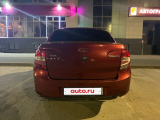 2017 Lada (ВАЗ) Granta I, красный, 450000 рублей, вид 3