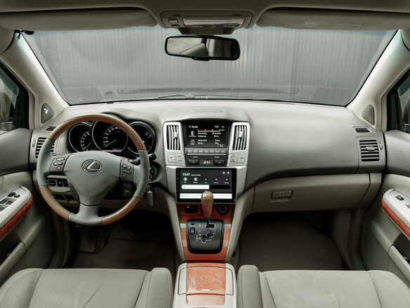 2008 Lexus RX 350 II Рестайлинг, красный, 1550000 рублей - вид 9