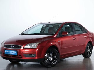 2008 Ford Focus II, красный, 609000 рублей, вид 3