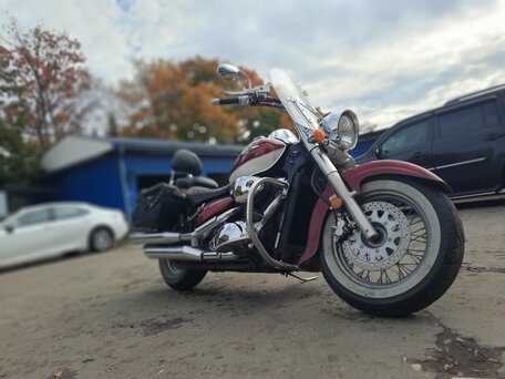 2008 Suzuki Boulevard C50, красный, 550000 рублей, вид 4