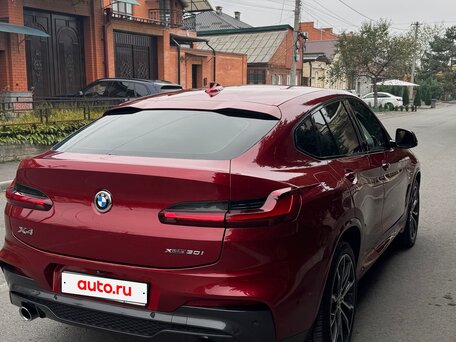 2018 BMW X4 30i II (G02), красный, 4100000 рублей, вид 4