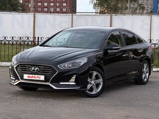 2017 Hyundai Sonata VII (LF) Рестайлинг, чёрный, 1490000 рублей, вид 1