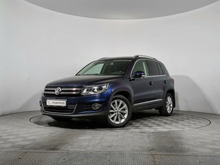 2012 Volkswagen Tiguan I Рестайлинг, синий, 1319000 рублей, вид 1