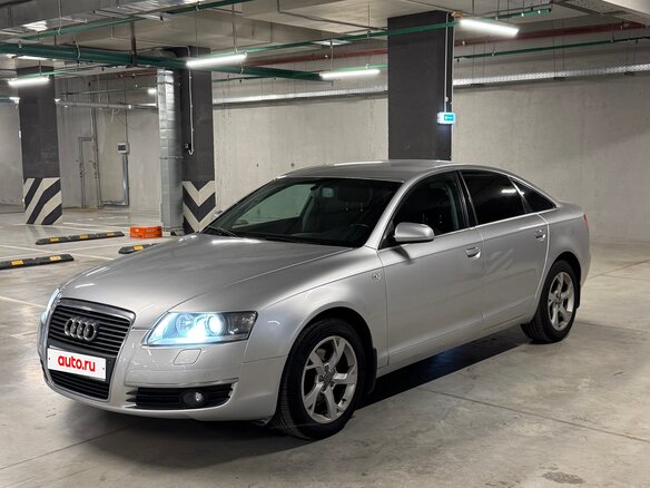2005 Audi A6 III (C6), серебристый, 670000 рублей - вид 6