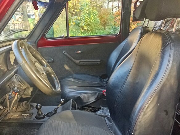 1997 Lada (ВАЗ) 2121 (4x4) I Рестайлинг, красный, 150000 рублей - вид 5