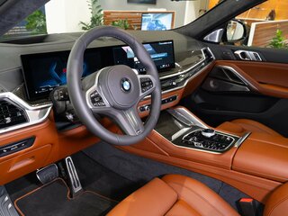 2025 BMW X6 40d III (G06) Рестайлинг, синий, 17900000 рублей, вид 2