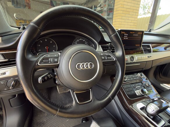 2012 Audi A8 III (D4), чёрный, 2400000 рублей - вид 5